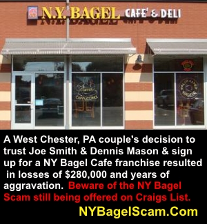 NY Bagel Scam